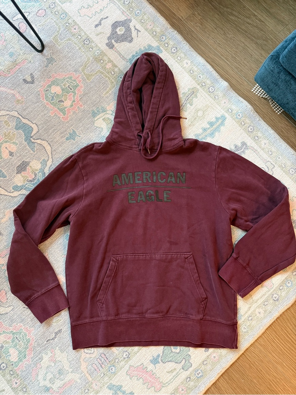 Burgundy A&E Hoodie